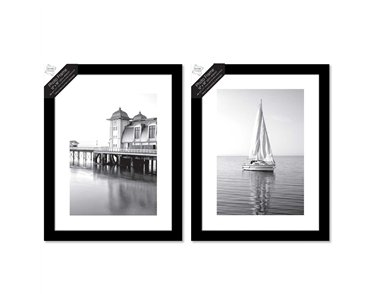 12x16in BLACK PHOTO FRAME