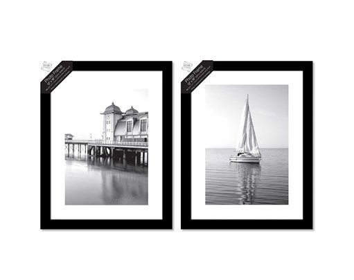12x16in BLACK PHOTO FRAME