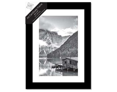 A4 BLACK PHOTO FRAME