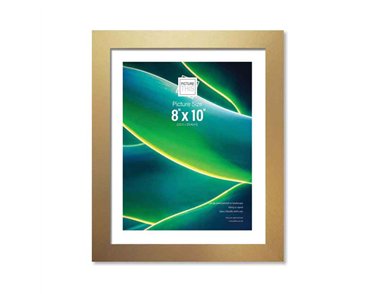 8x10in GOLD BASIC PHOTO FRAME