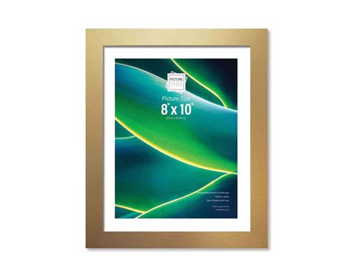 8x10in GOLD BASIC PHOTO FRAME