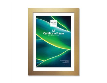 A4 GOLD BASIC PHOTO FRAME