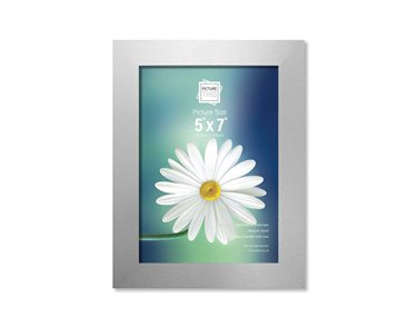 5x7in SILVER BASIC PHOTO FRAMES