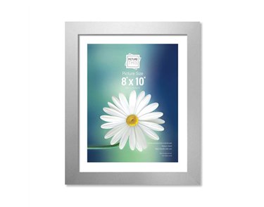 8x10in SILVER BASIC PHOTO FRAMES
