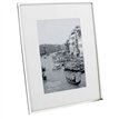 4x6in SILVERPLATED PHOTO FRAME WHITE BORDER
