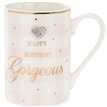 MAD DOTS HAPPY BIRTHDAY MUG