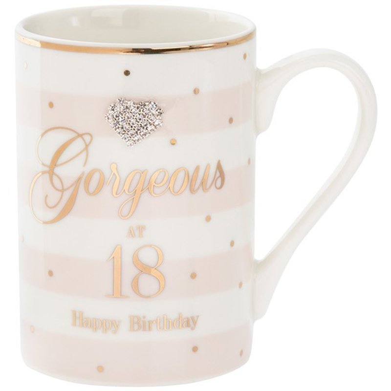 MAD DOTS 18TH BIRTHDAY MUG