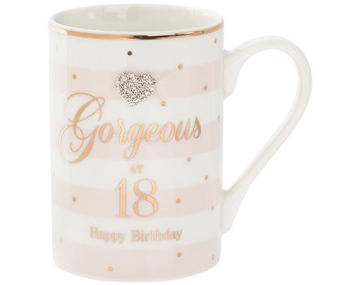 MAD DOTS 18TH BIRTHDAY MUG