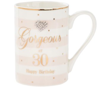 MAD DOTS 30TH BIRTHDAY MUG