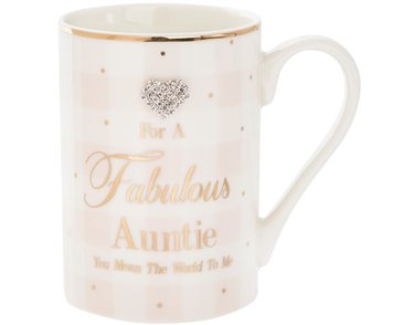 MAD DOTS FAB AUNTIE MUG