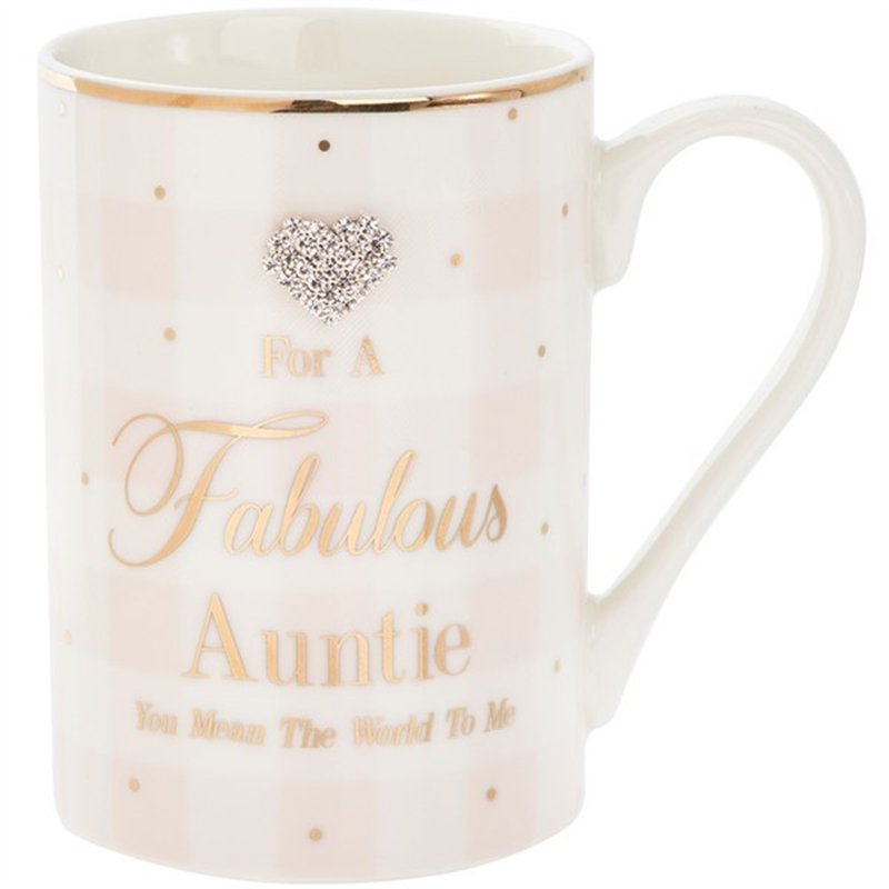 MAD DOTS FAB AUNTIE MUG