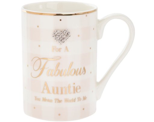 MAD DOTS FAB AUNTIE MUG