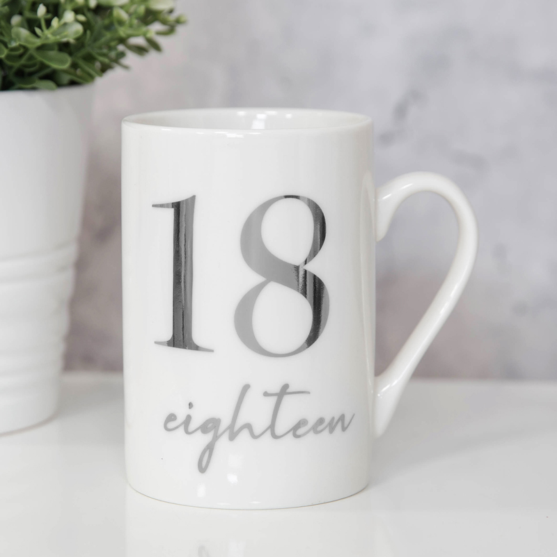 18TH BONE CHINA WITH SILVER FOIL