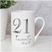 21ST BONE CHINA WITH SILVER FOIL
