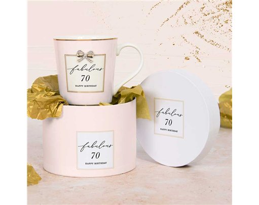 70TH BIRTHDAY MUG