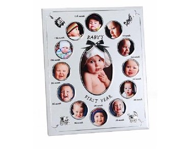 BABYS 1ST YEAR 2 TONE FRAME
