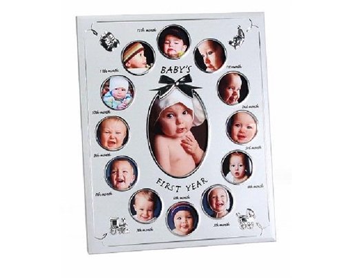 BABYS 1ST YEAR 2 TONE FRAME