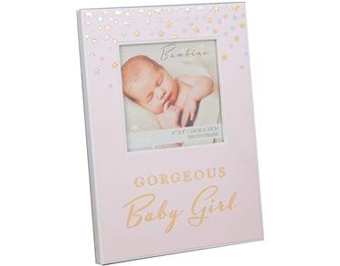 4x4in BABY GIRL PHOTO FRAME
