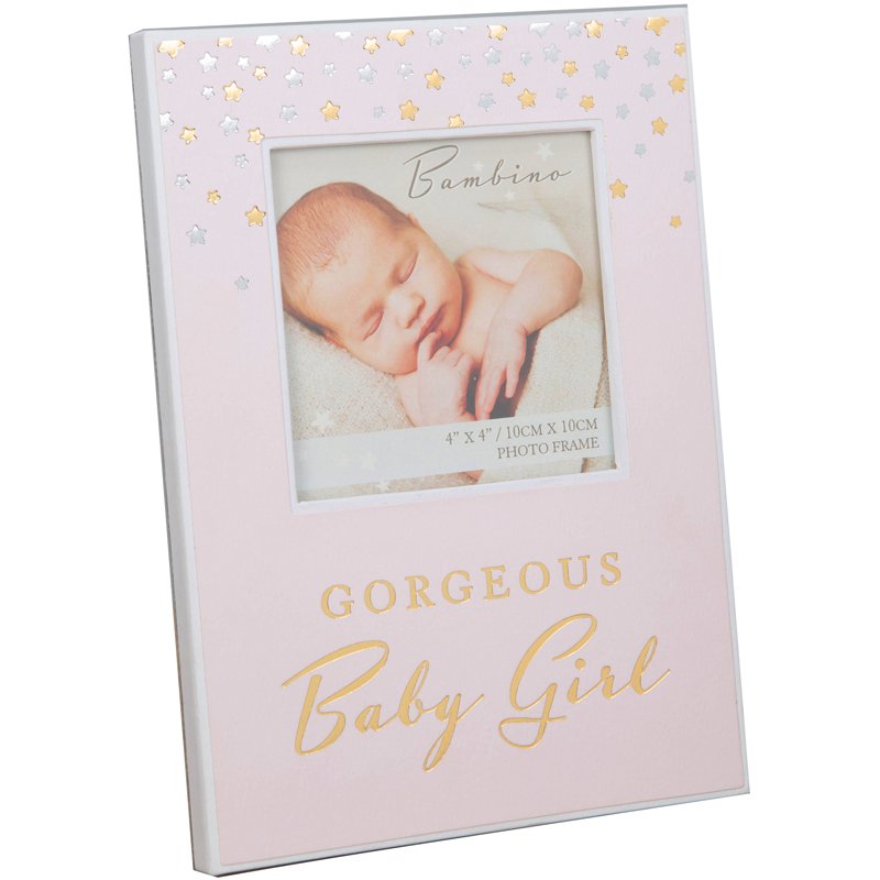 4x4in BABY GIRL PHOTO FRAME