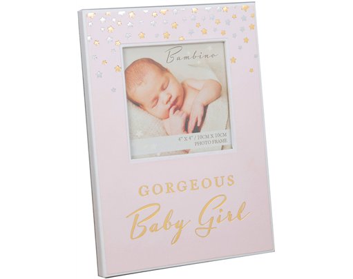 4x4in BABY GIRL PHOTO FRAME