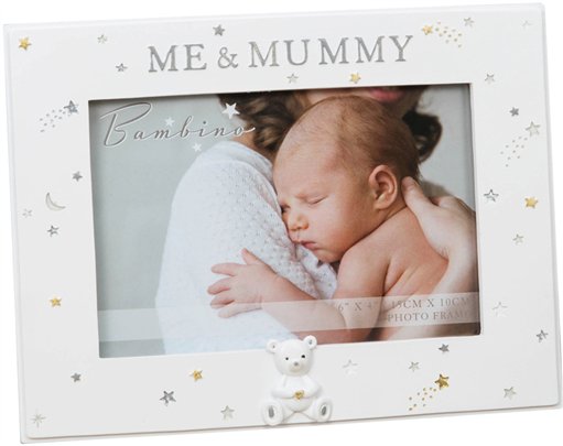 6x4in BAMBINO RESIN MUMMY & ME PHOTO FRAME