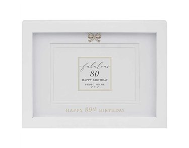 4x6in 80TH BIRTHDAY FRAME