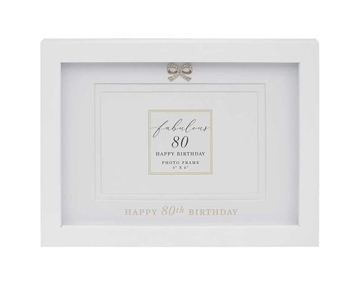 4x6in 80TH BIRTHDAY FRAME