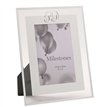4x6in MILESTONES 50 MIRROR BORDER FRAME