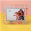 6x4in FRIENDS CHEERFULL GLASS PHOTO FRAME