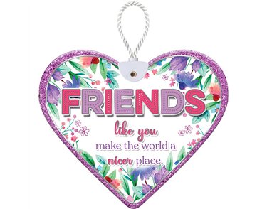 HEARTFELT FRIENDS LIKE YOU CERAMIC HEART