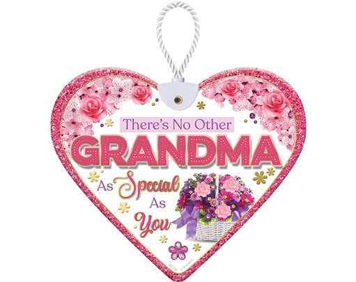 HEARTFELT GRANDMA CERAMIC HEART