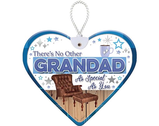 HEARTFELT GRANDAD CERAMIC HEART