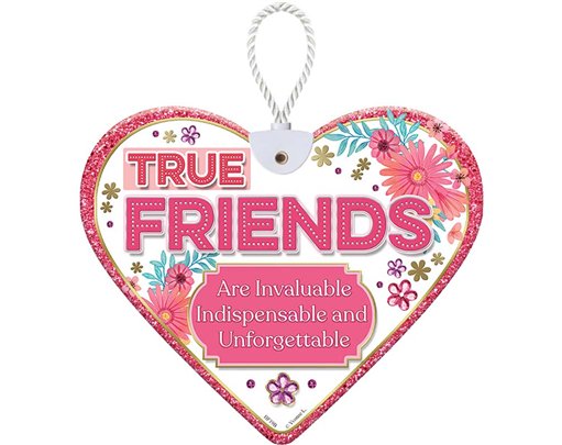 HEARTFELT TRUE FRIENDS CERAMIC HEART