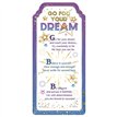 WORD GALLERY GO FOR YOUR DREAM CERAMIC PLAQUE