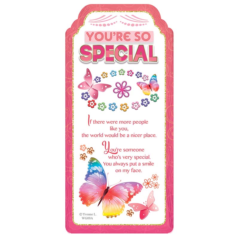WORD GALLERY YOU'RE SO SPECIAL CERAMIC PLAQUE