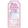 WORD GALLERY GOD BLESS YOU CERAMIC PLAQUE