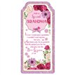 WORD GALLERY SPECIAL GRANDMA CERAMIC PLAQUE