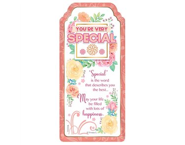 WORD GALLERY YOU'RE VERY SPECIAL CERAMIC PLAQUE