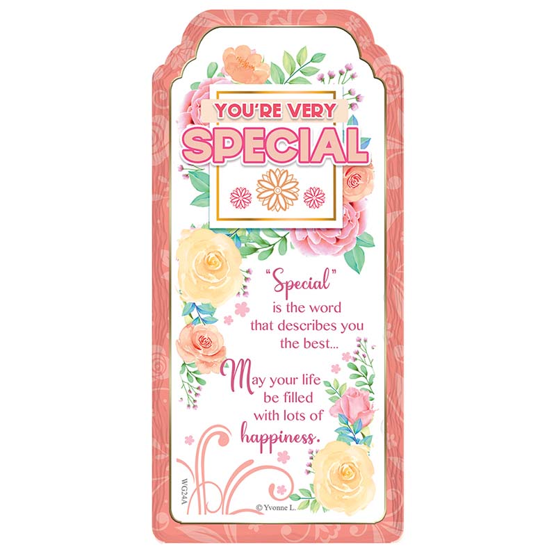 WORD GALLERY YOU'RE VERY SPECIAL CERAMIC PLAQUE