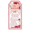 WORD GALLERY DON'T STOP SMILING CERAMIC PLAQUE