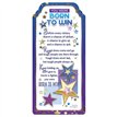 WORD GALLERY YOU WERE BORN TO WIN CERAMIC PLAQUE