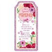 WORD GALLERY SPECIAL FRIEND CERAMIC PLAQUE
