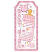 WORD GALLERY BABY GIRL CERAMIC PLAQUE