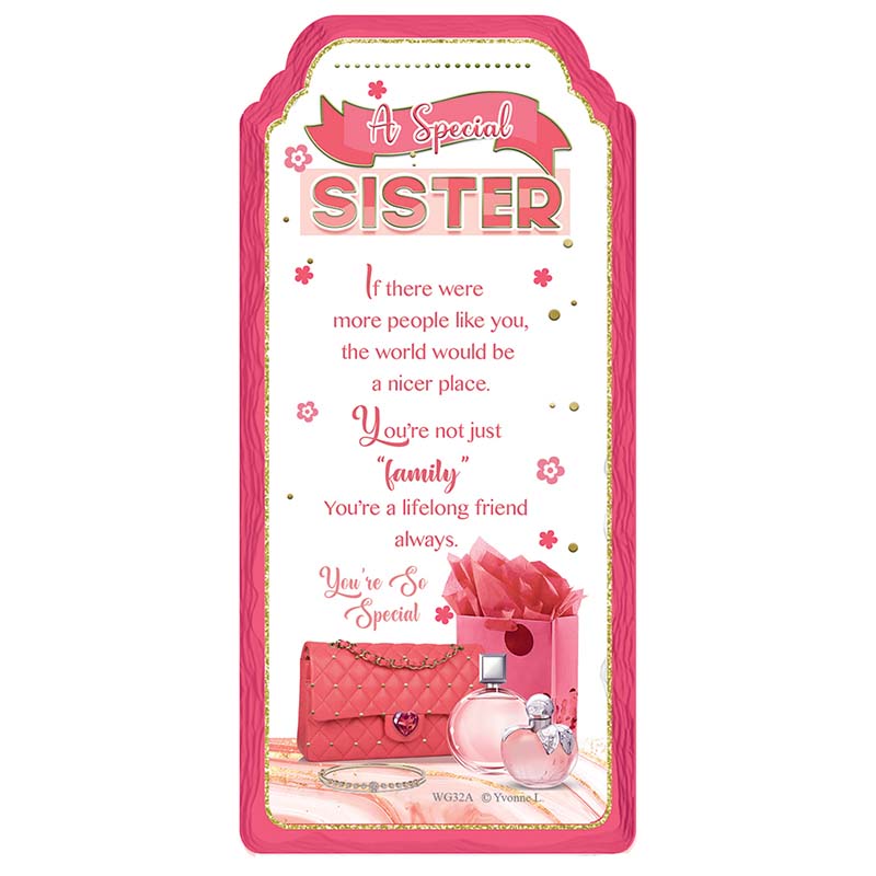WORD GALLERY SPECIAL SISTER CERAMIC PLAQUE