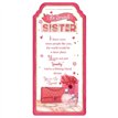 WORD GALLERY SPECIAL SISTER CERAMIC PLAQUE