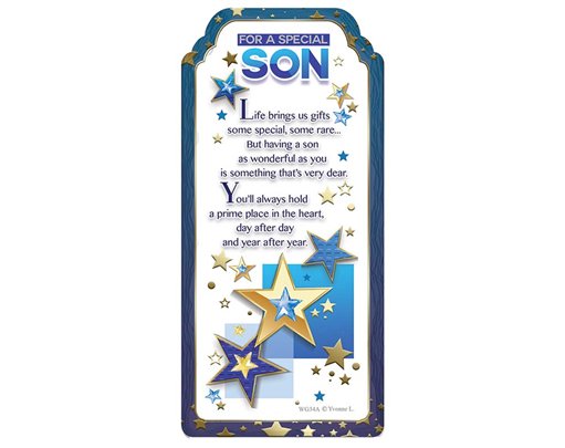 WORD GALLERY SPECIAL SON CERAMIC PLAQUE