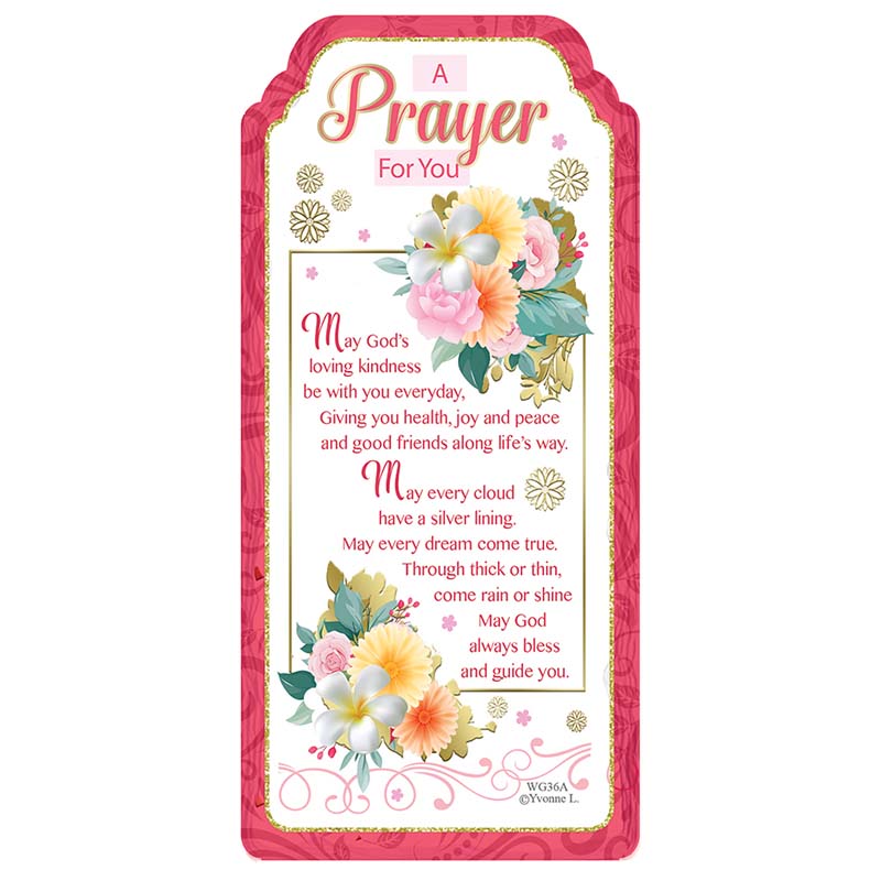 WORD GALLERY A PRAYER FOR YOU CERAMIC PLAQUE