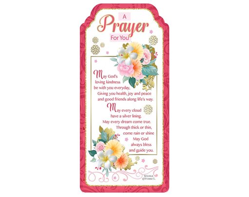 WORD GALLERY A PRAYER FOR YOU CERAMIC PLAQUE
