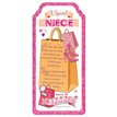 WORD GALLERY SPECIAL NIECE CERAMIC PLAQUE