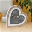 FRIENDS HEART 3D PLAQUE